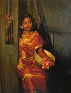 South Indian Beauties! Paintings+12