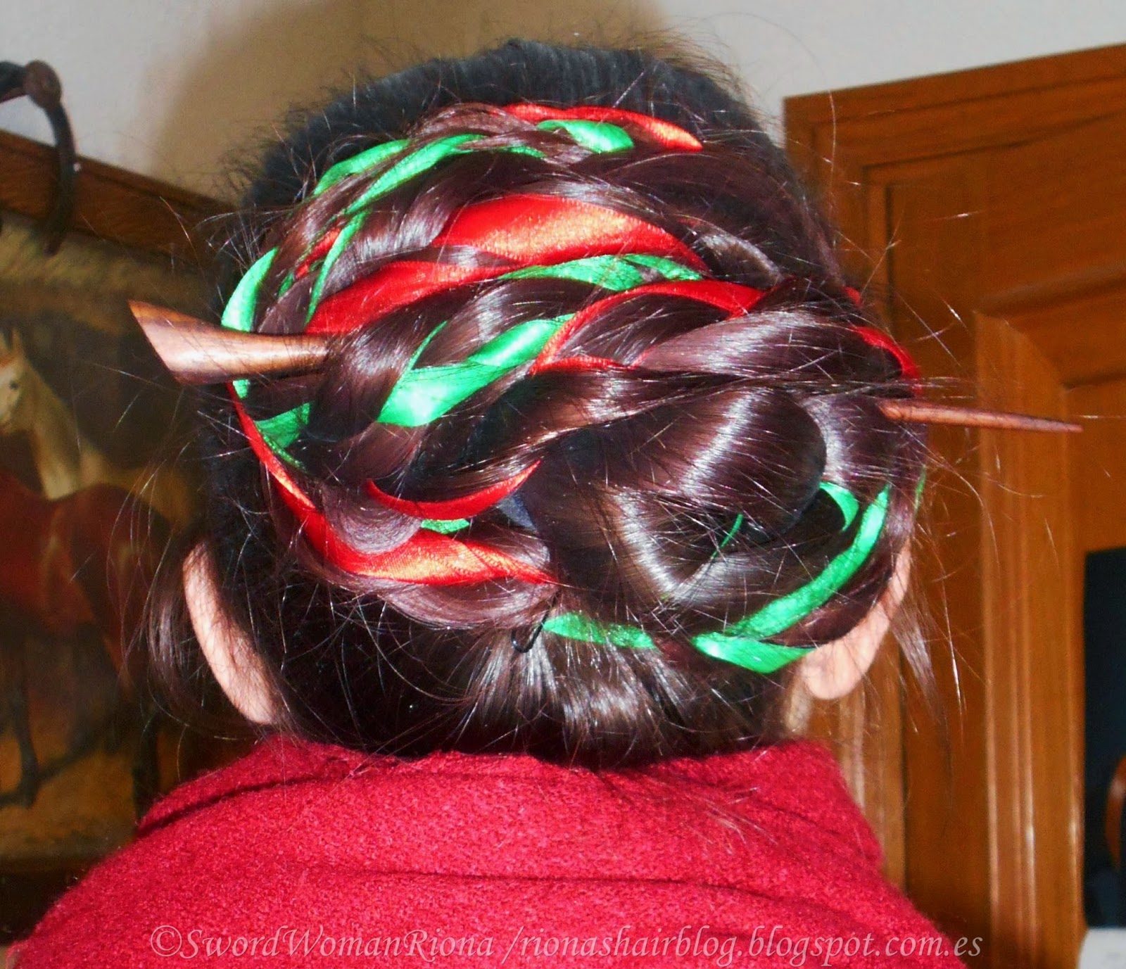 A Sword Woman S Natural Hair Blog Beribboned Hair Video Tutorial