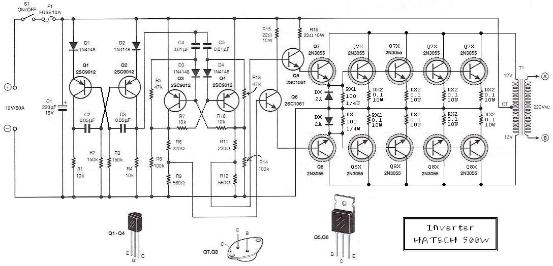 Inverter Circuit Diagram