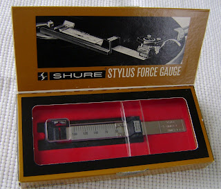 Shure SFG-2 stylus force gauge( NOS )Sold Shure+sfg-2+top