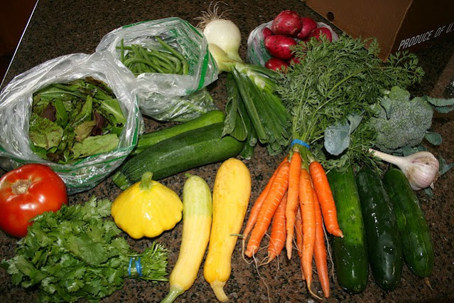 Organic vegetables