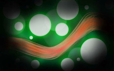 abstract-circles-green-colors-creative-line-wallpaper