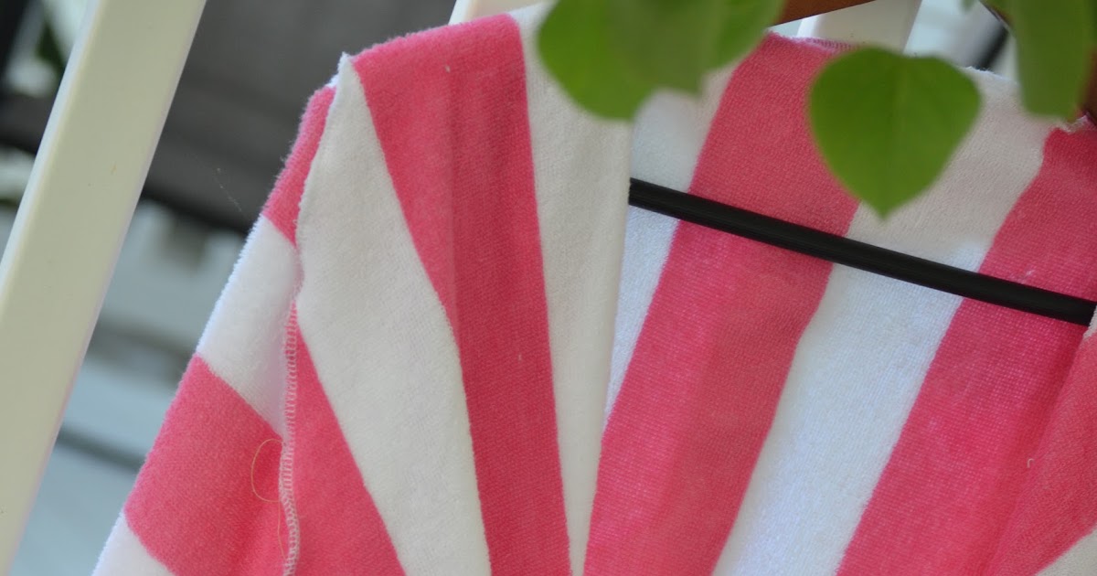 Bath Robe from Beach Towels A Vision to Remember All Things Handmade