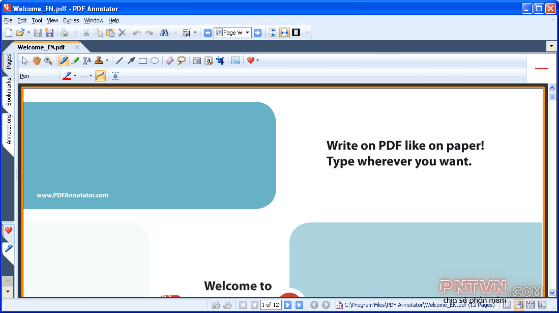 PDF Annotator 4.0.0.410 - Công cụ chỉnh sửa PDF chuyên nghiệp