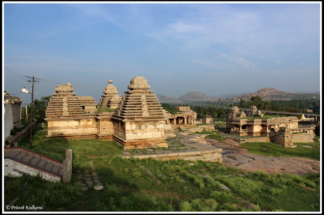Temples on Hemakuta hill Temples on Hemakuta hill