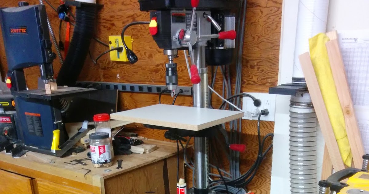 Experience. Improve. Make. Drill Press Stand