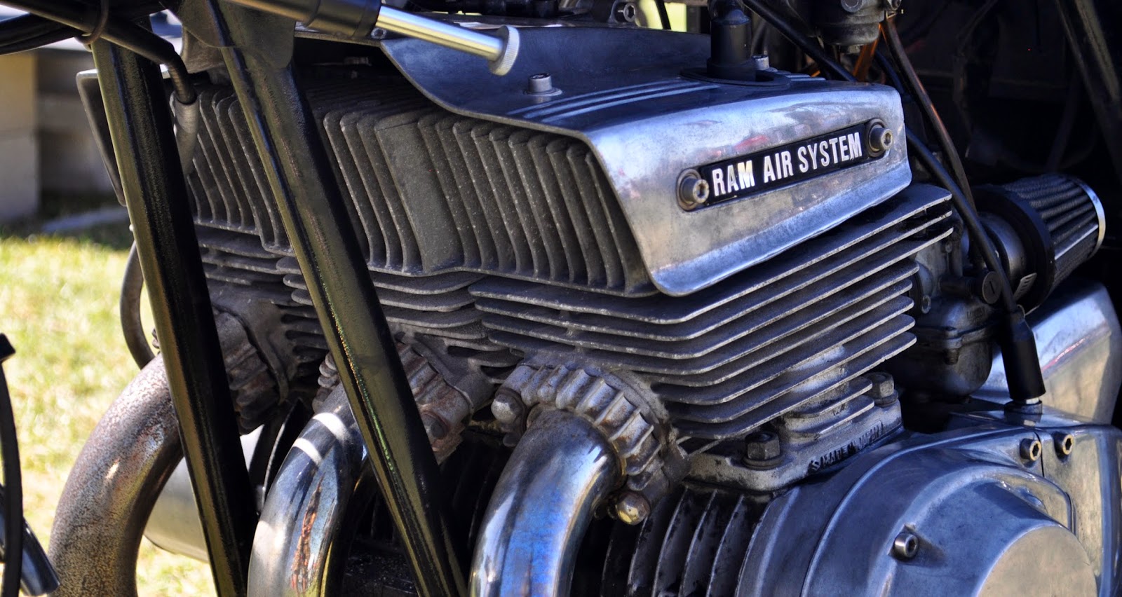 Just A Car Guy ram air system... for a motorcycle, why would one need