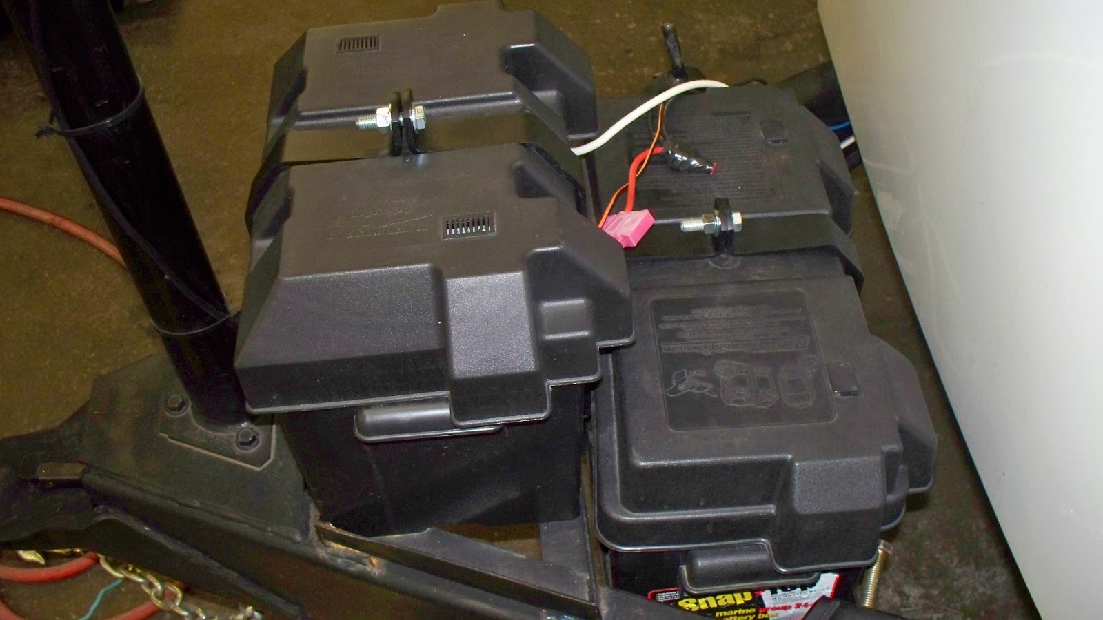 NW RVenture The B & D RV Battery Lock!