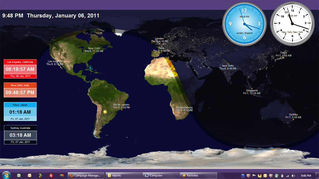 BUNGA RAMPAI Jam Dunia