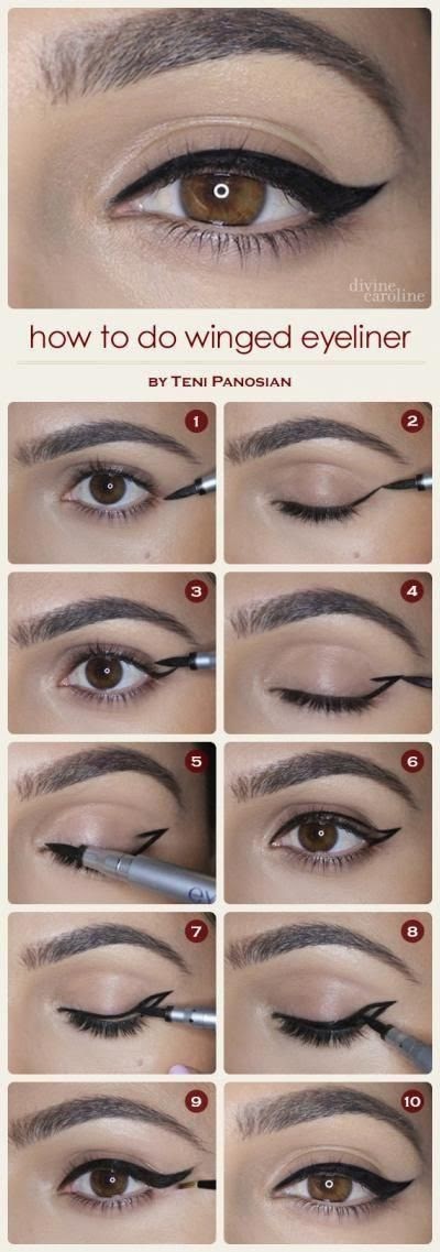 Inspiração para o weekend: batom nude e delineado 4
