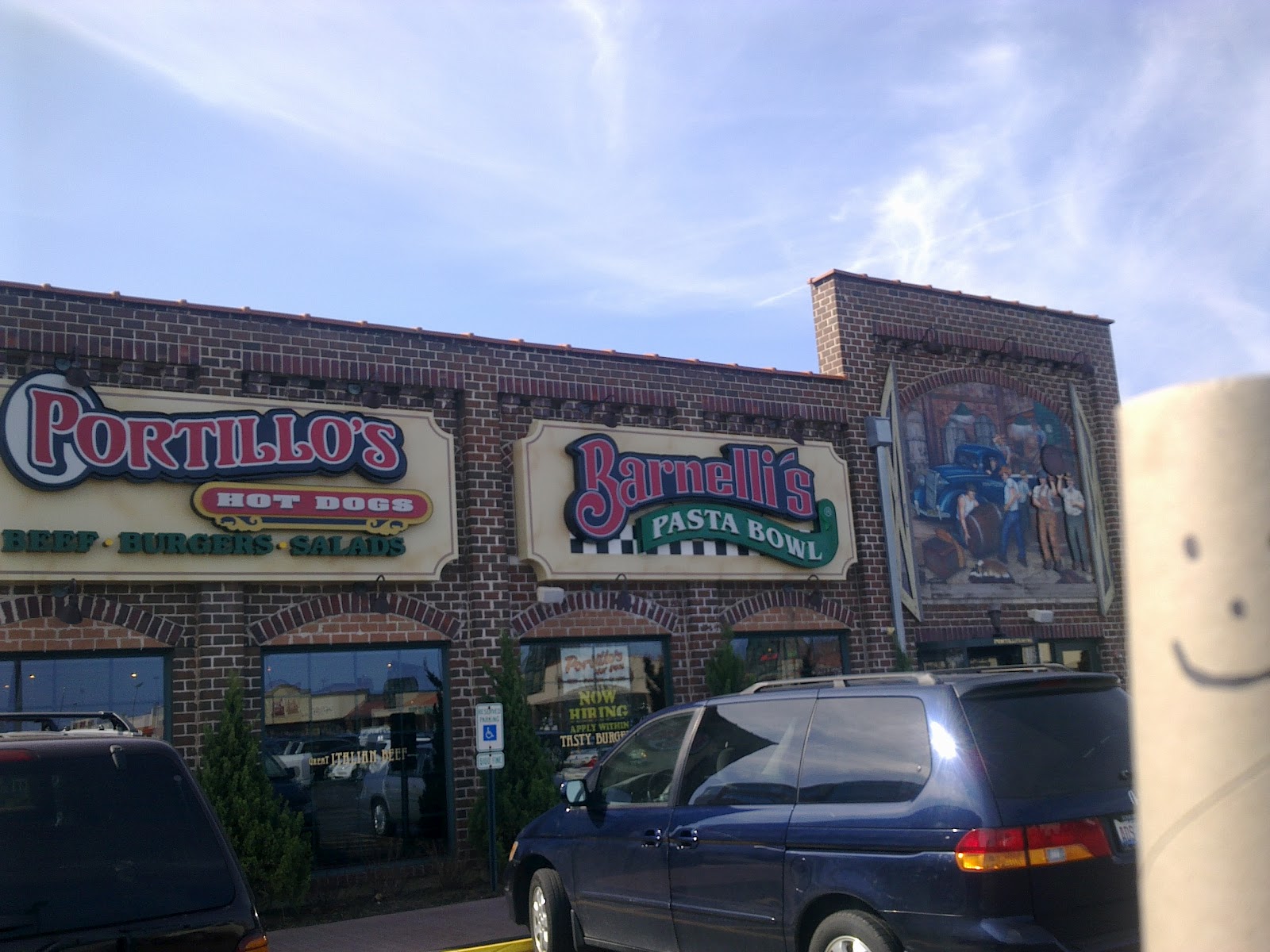 Ollie the Traveling TP Roll: Portillo's - Niles, IL
