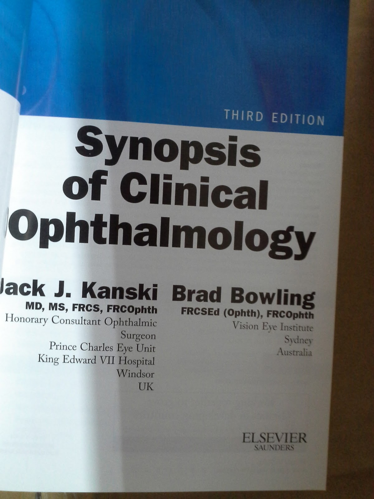 kanski clinical ophthalmology 7th edition