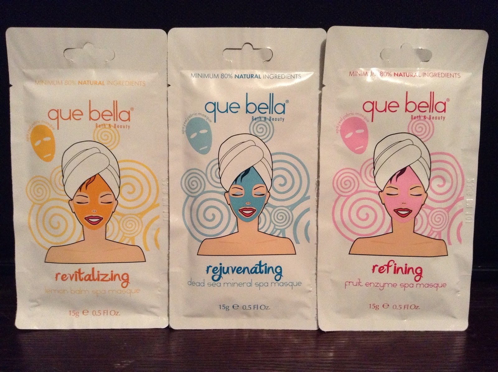 Marisa Jensen Target's Que Bella Face Mask Review