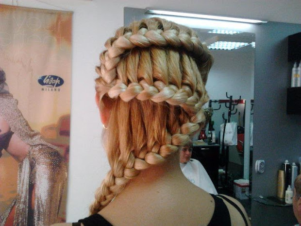 braid hairstyle haircolor