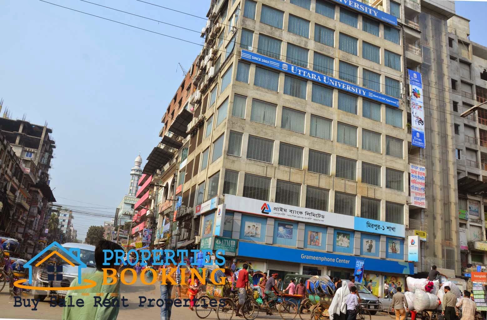 Fully furnished Commercial Space for rent at Mirpur, Dhaka