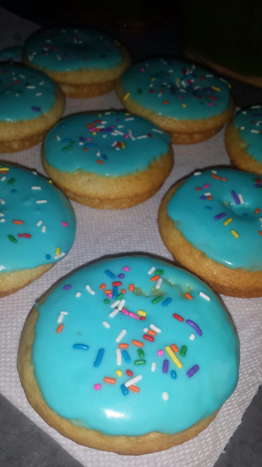 Rebecca's Amazing Creations Cake Batter Doughnuts