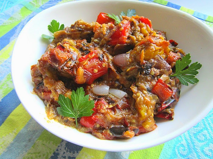 Ina's Roasted Eggplant Dip