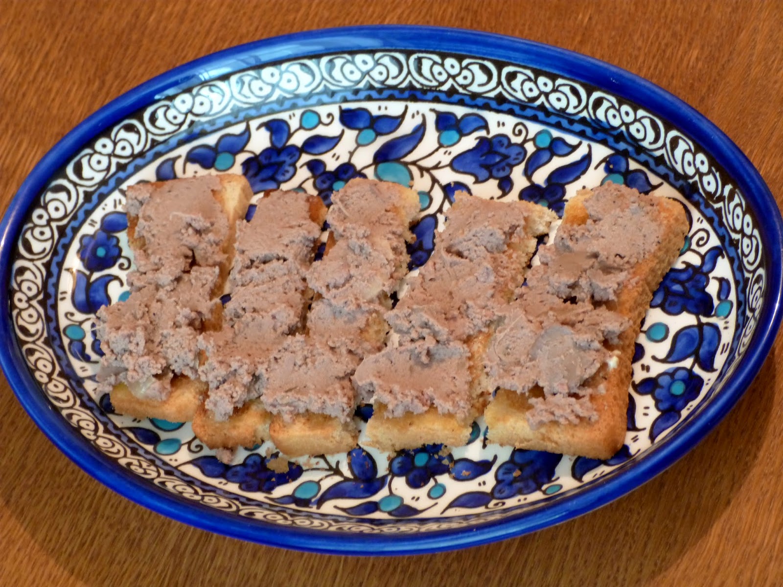 Around the World on 80 Plates Rabbit Liver Pate from France