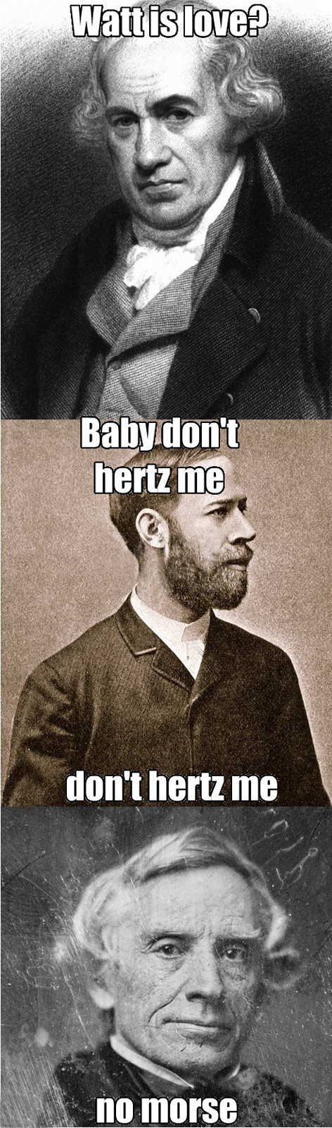 Watt Is Love - Baby Don't Hertz Me - Science Joke