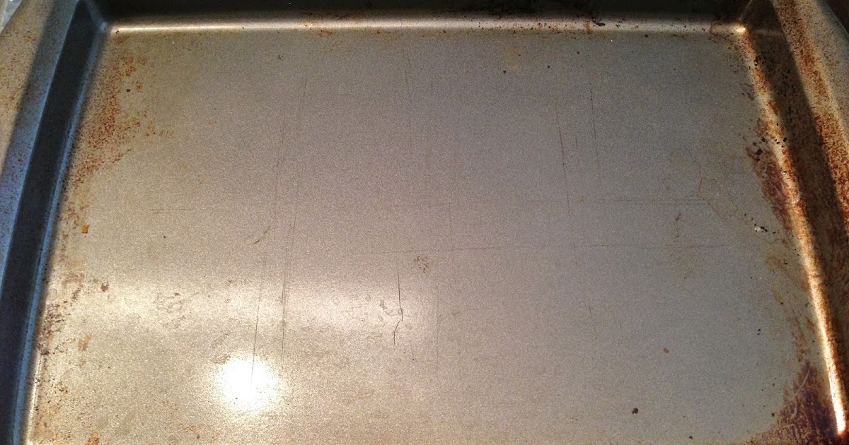 Eclectified Living How to clean a dirty baking sheet