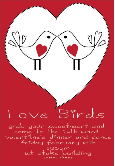 The Perfect Hostess: Valentines Day Party Invite