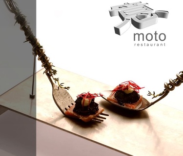 La biela dorada Moto Restaurant