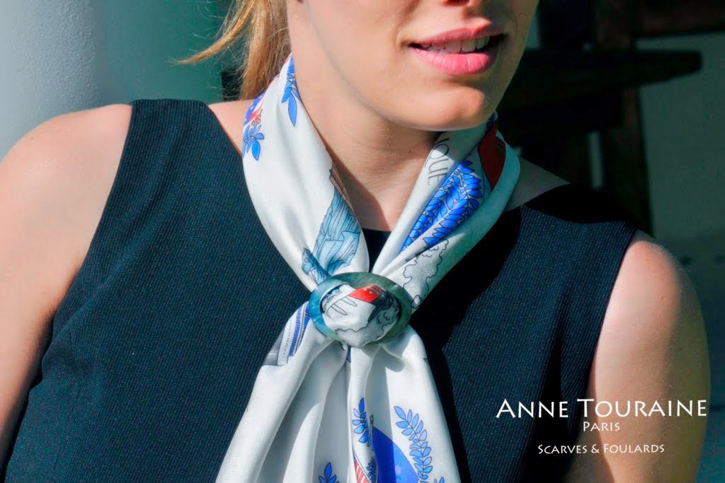 ANNE TOURAINE Paris™ les bagues foulards