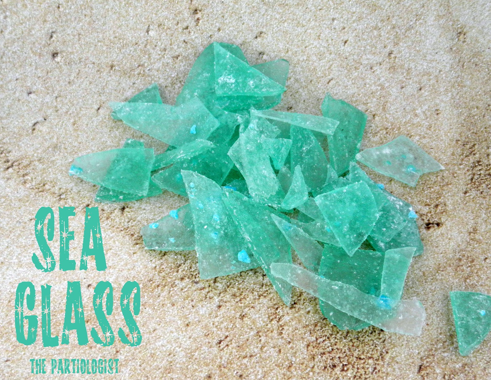 The Partiologist Beach Week Edible Sea Glass!