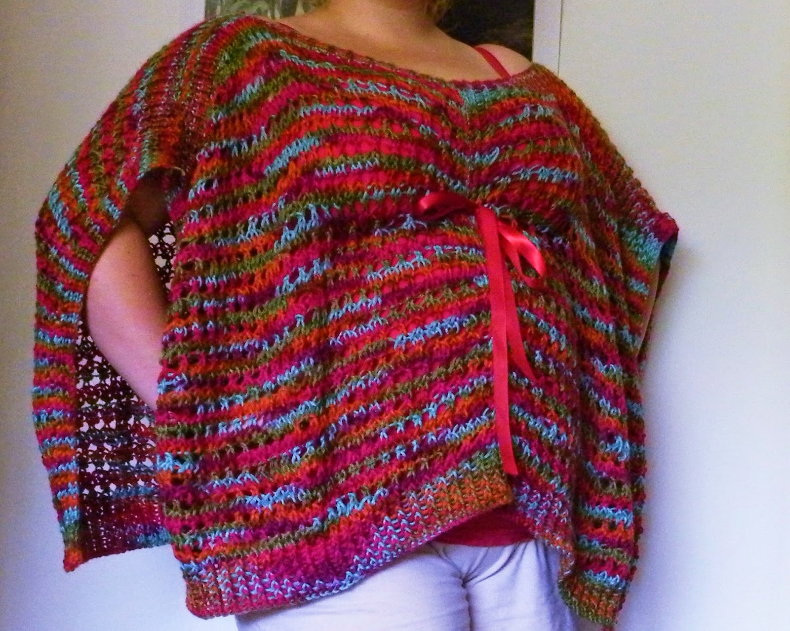 The Loom Muse How to Loom Knit a Kaftan or Poncho