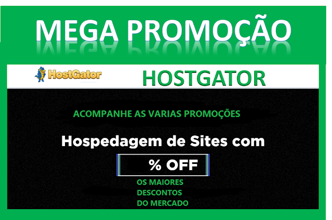 PROMO DA HOSTGATOR