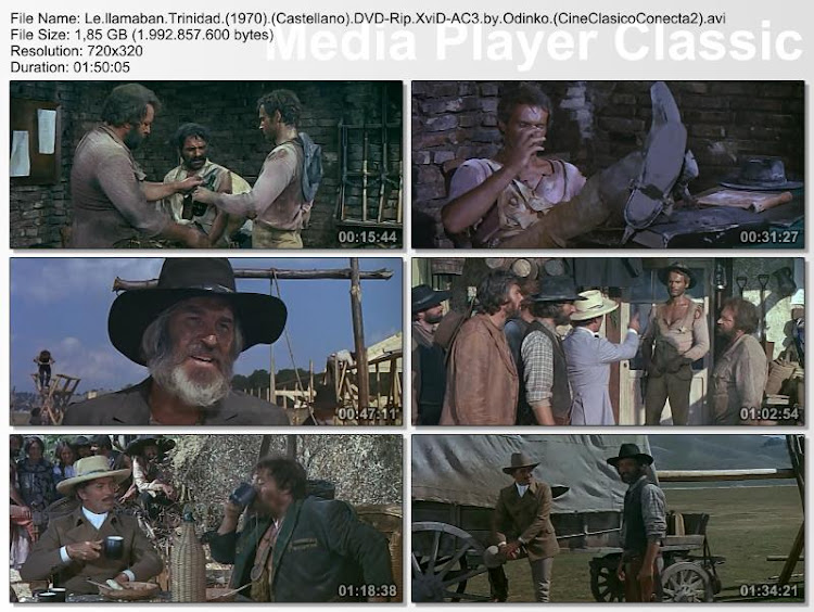 Le Llamaban Trinidad 1970 | Capturas de pantalla Le Llamaban Trinidad 1970 | Secuencias dela película