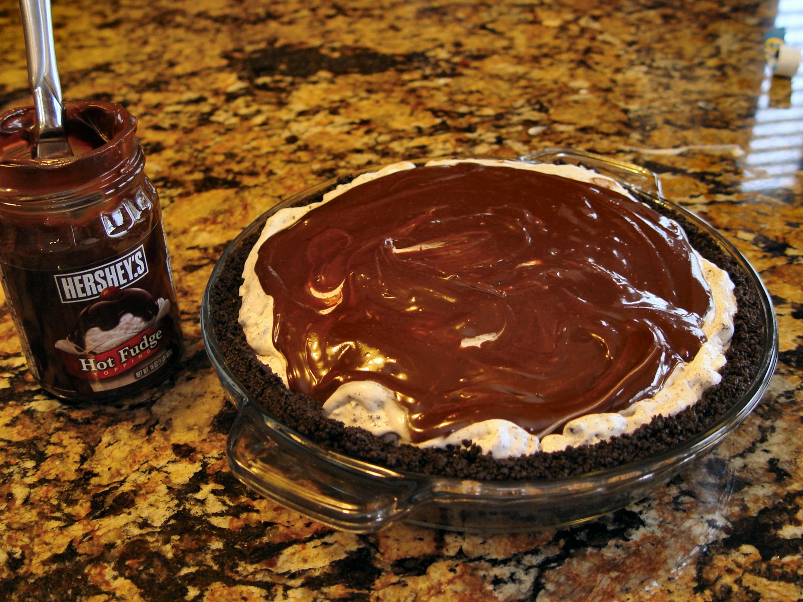 Chocolate Fudge Ice Cream Pie