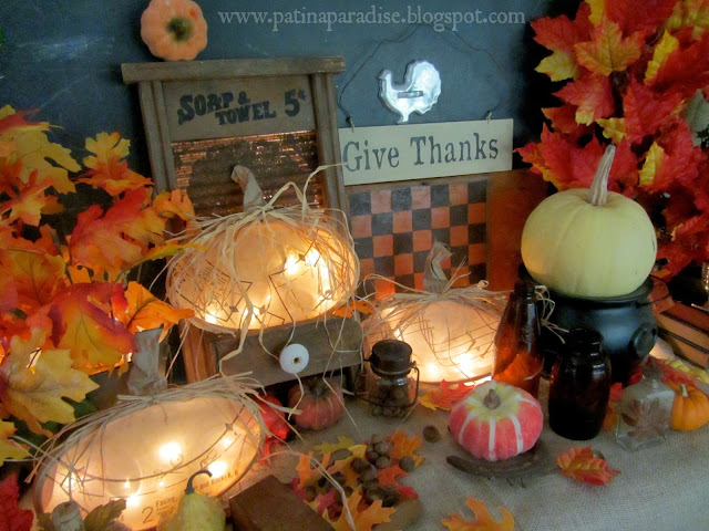 Fall Décor Ideas: DIY Junkin Pumpkin