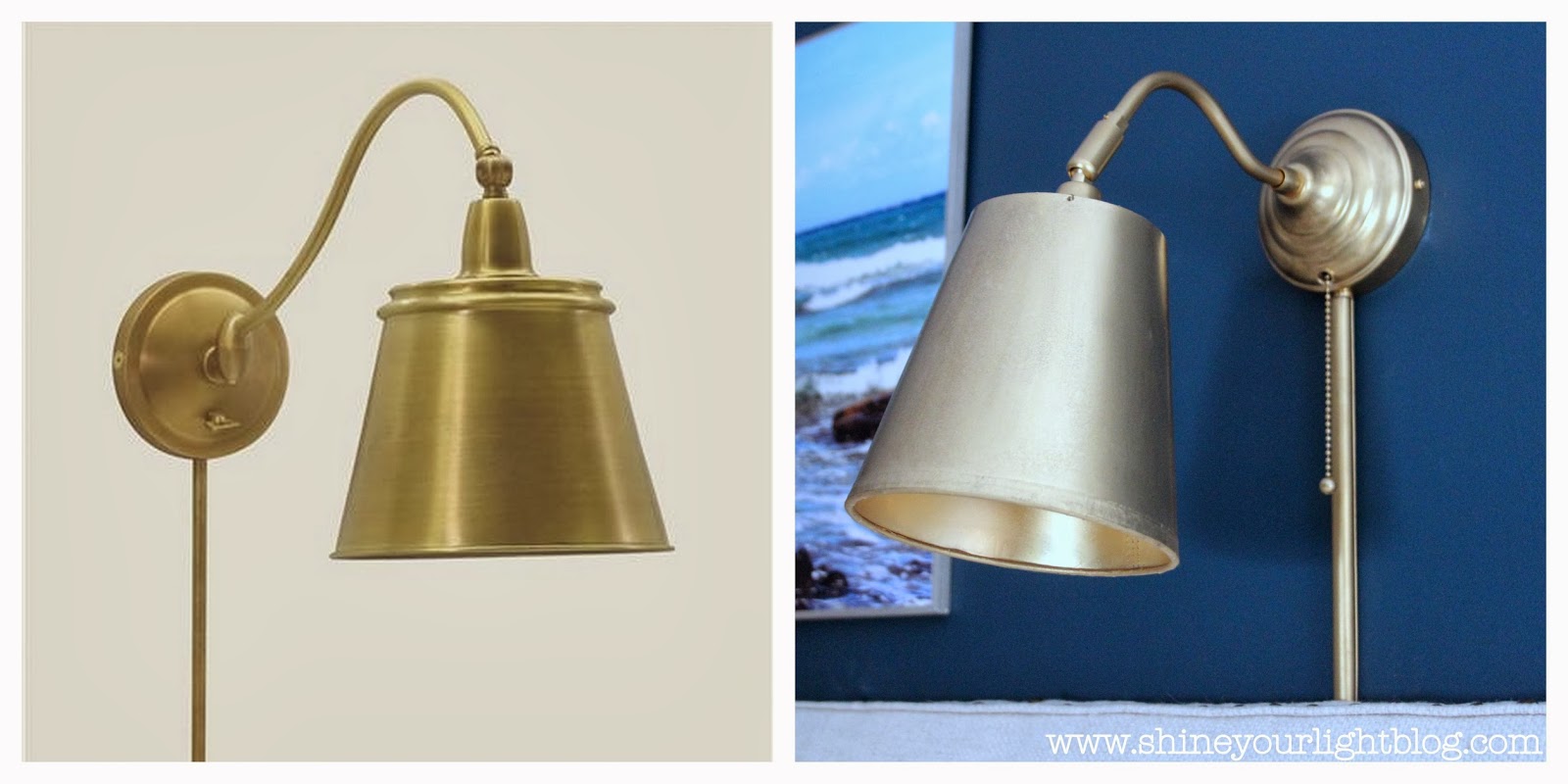 Shine Your Light Ikea Wall Light Hack