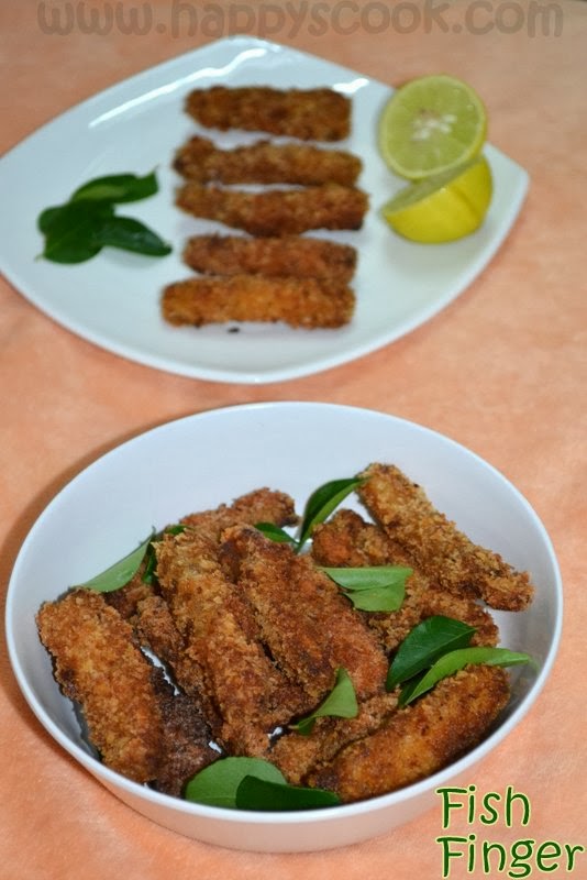 Fish Finger Recipe Happy's Cook