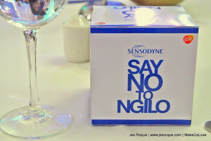 Say NO to Ngilo with Sensodyne