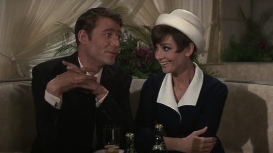 Image result for peter o'toole and audrey hepburn in how to steal a million