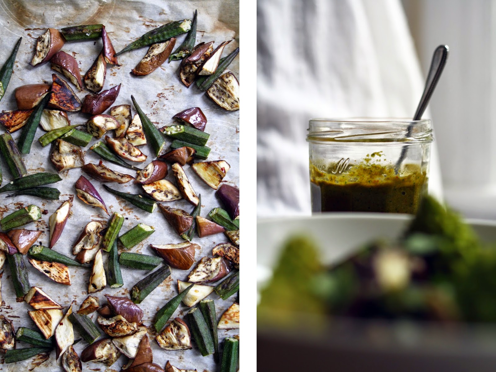 Sevengrams GREEN CURRY WITH OKRA, EGGPLANT + ROMANESCO