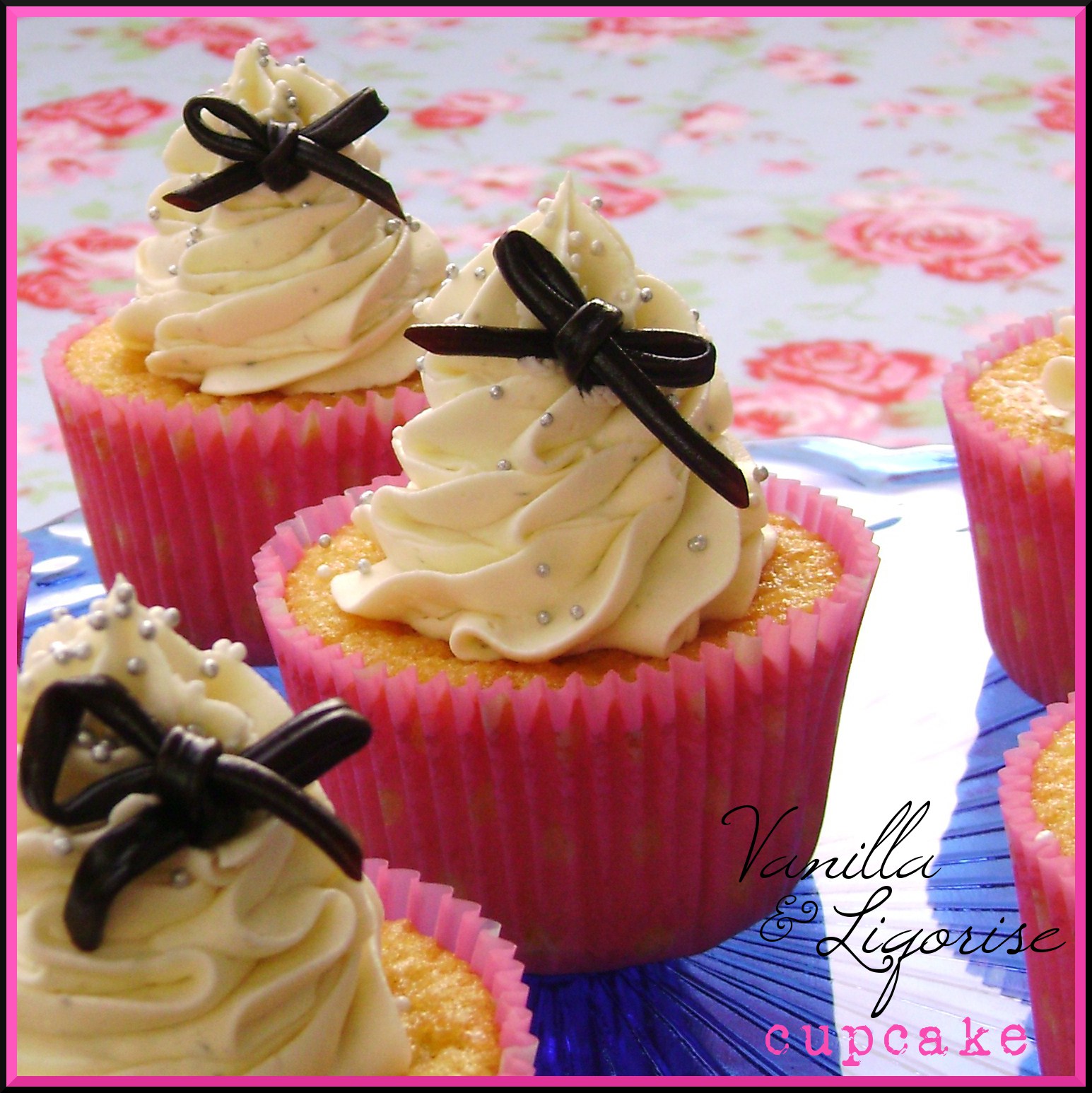 Louise´s Spis Vanilla & Liquorice Cupcakes
