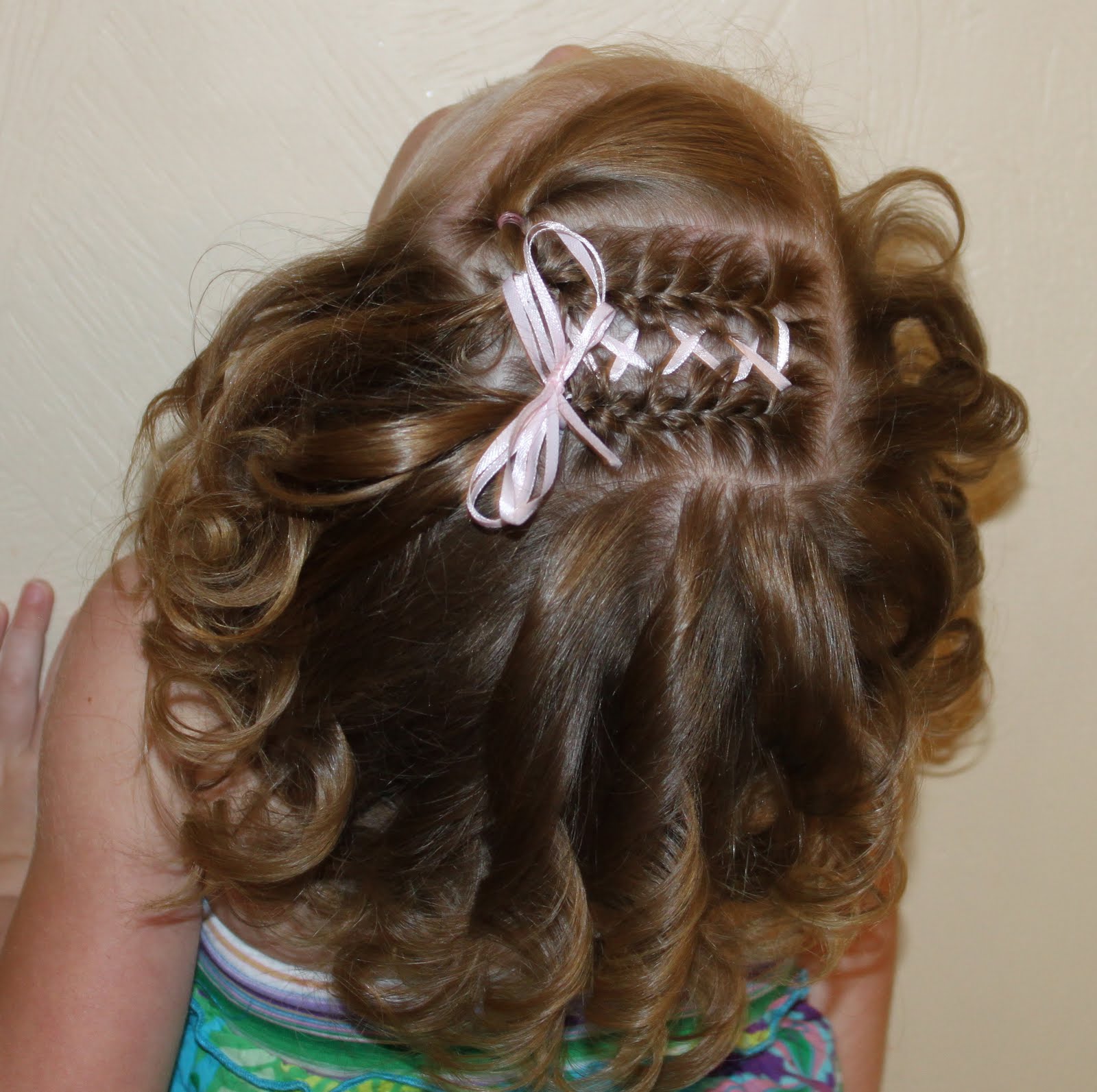 Toddler Braids And Ribbons Hairstyles Ideas