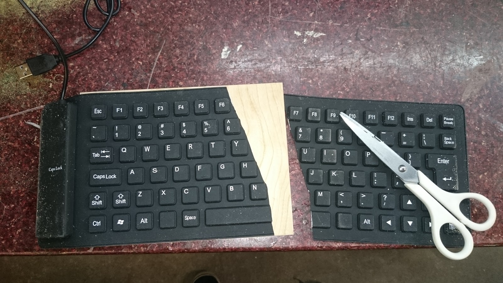 20180820 (M) Vertical Split Keyboard