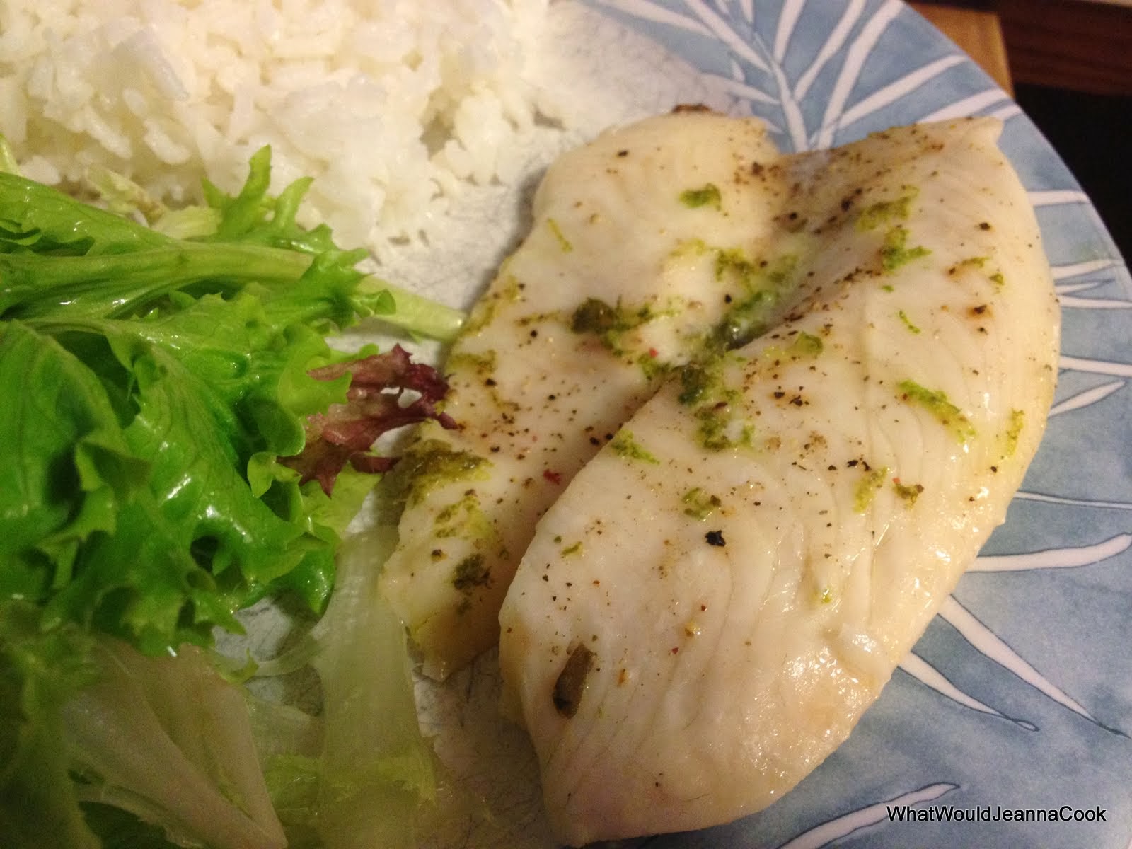 What Would Jeanna Cook Lime Baked Tilapia