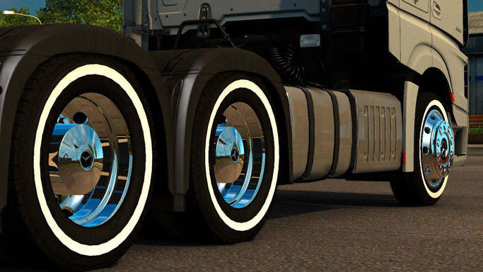 ETS 2 Mod MercedesBenz Alcoa Jant Teklojistik