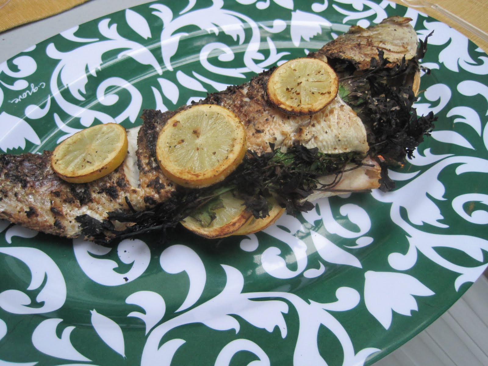 Corcoran Street Kitchen Whole Grilled Rockfish