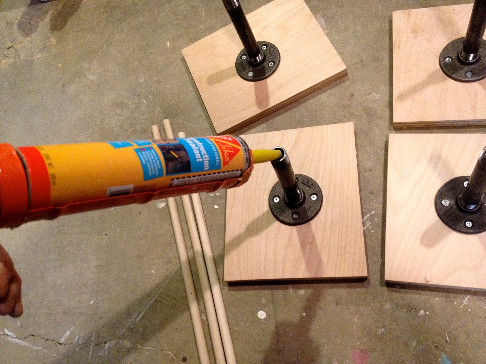 That's My Letter DIY Tiki Torch Stand