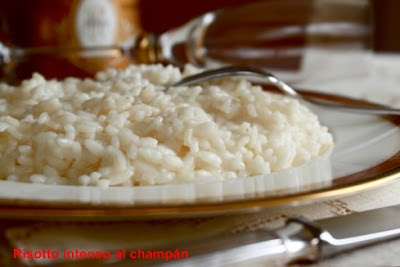 Risotto Intenso Al Champán
