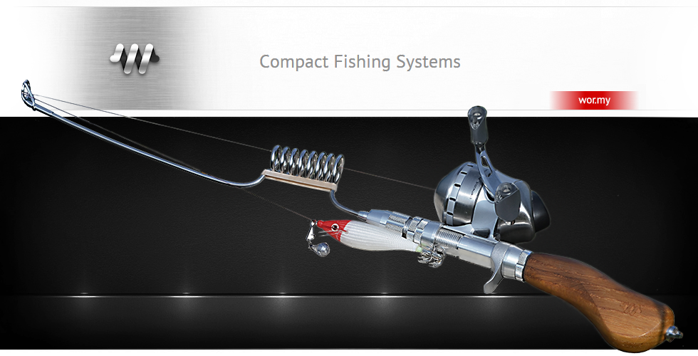 Portable Fishing Gear, Compact Fishing rod, Fishing Gear | Wormy