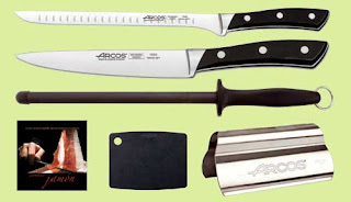 spanish ham knife set
