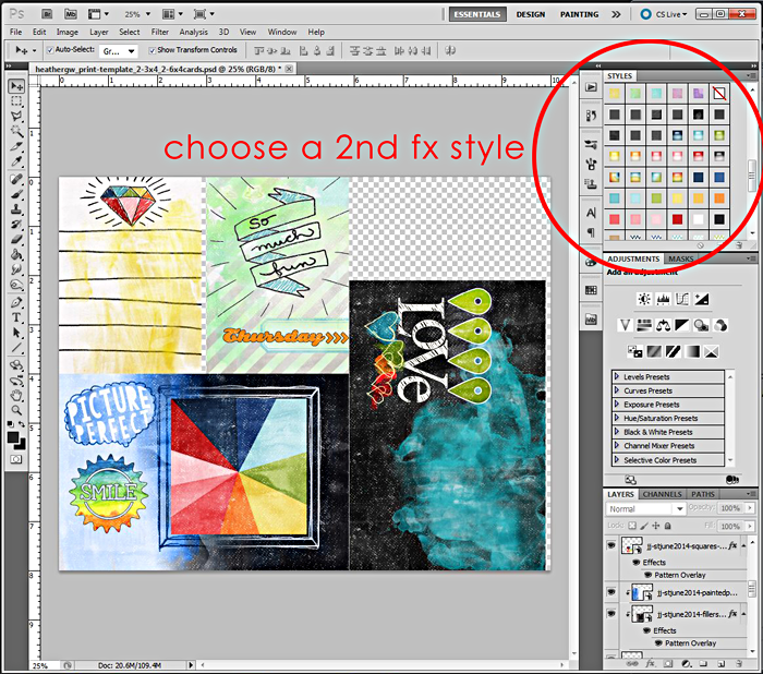 Heather Greenwood | Using FX Styles in Adobe Photoshop