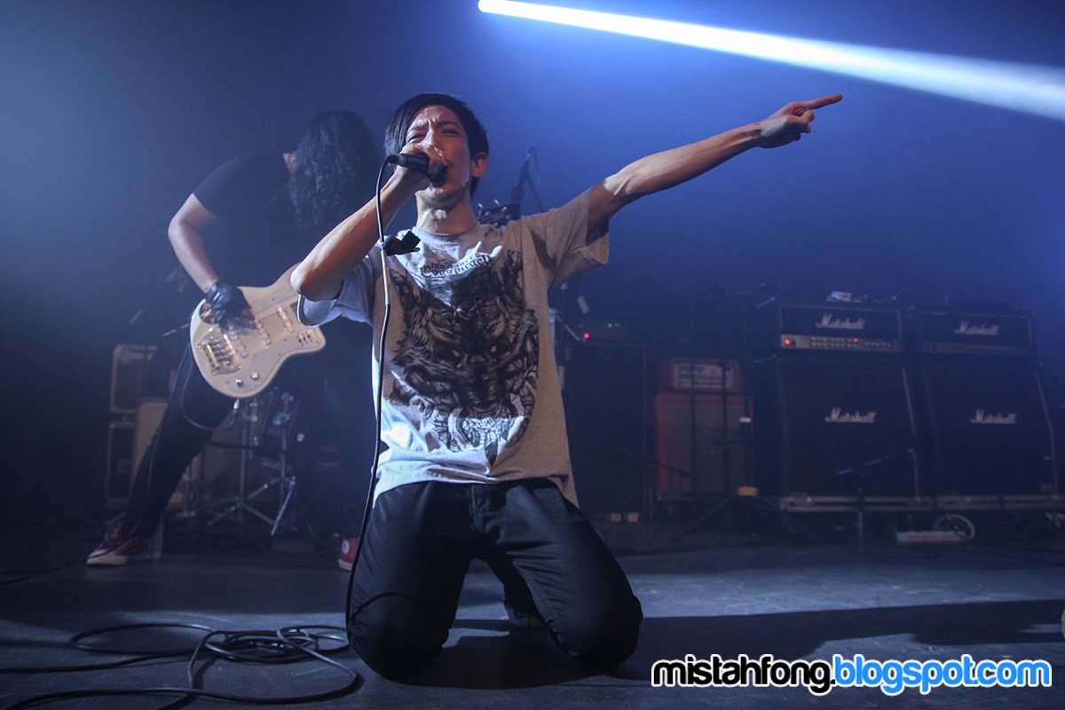 Massacre Conspiracy @ The Devil Wear Prada Live in Kuala Lumpur 2014